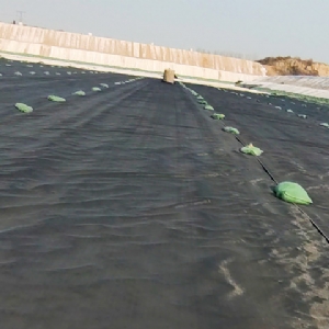 垃圾填埋场土工滤网铺设